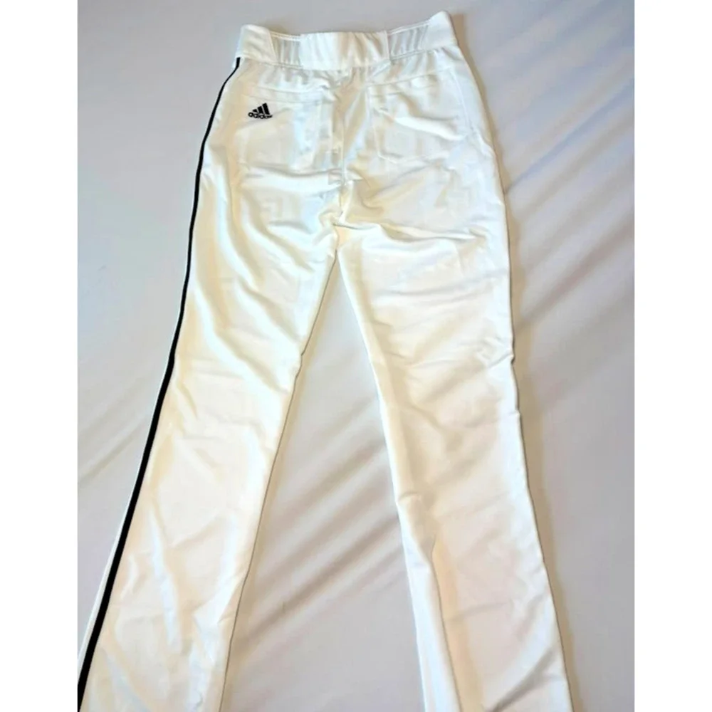 NWT Adidas Icon Pro PIP OH Baseball Pants Mens Medium White / Black MSRP $60